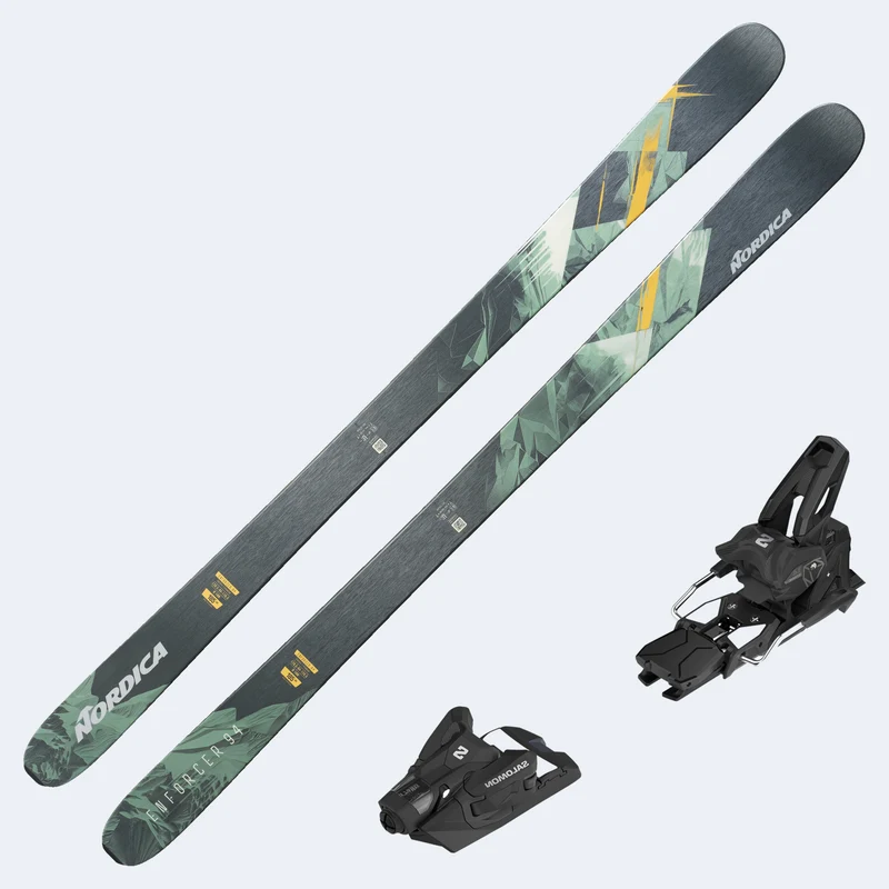 2026 Nordica Enforcer 94 Skis with Salomon Strive 14 GW Bindings