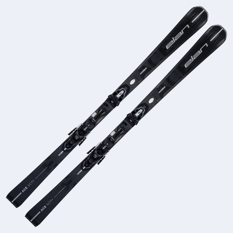 2027 Elan Ace SC11 Skis W/ EMX 12 GW Fusion Bindings