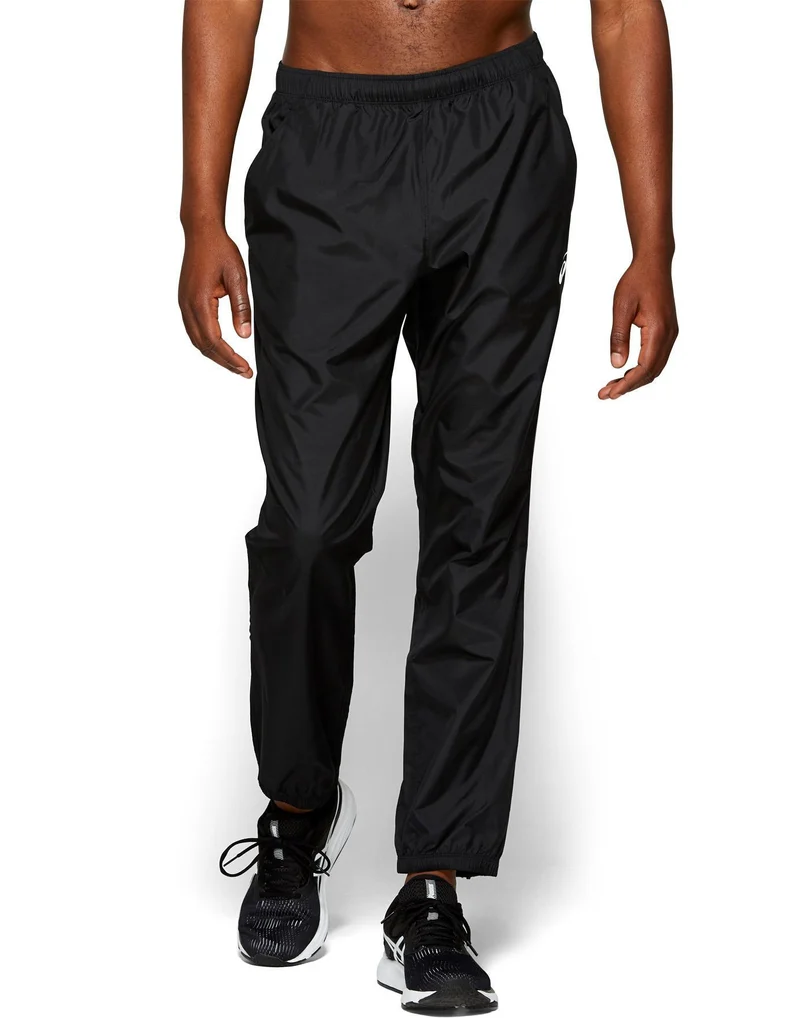 silver woven pant
