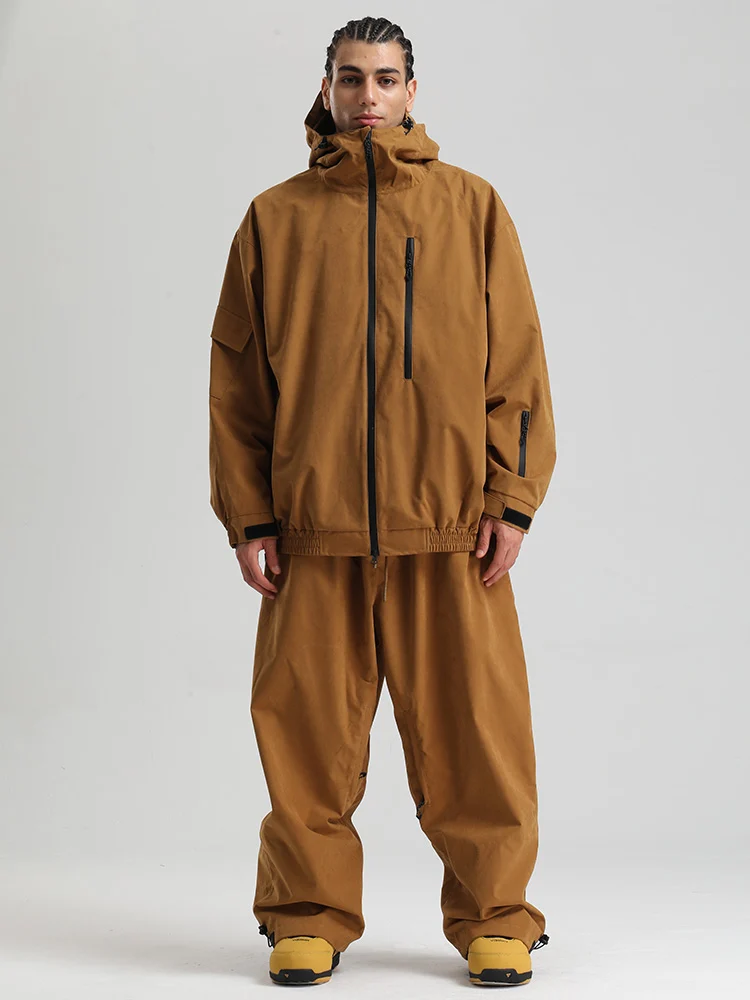 Men's Gsou Snow Mountain Freestyle SnowFlex Street Hybrid Snowboard Suits