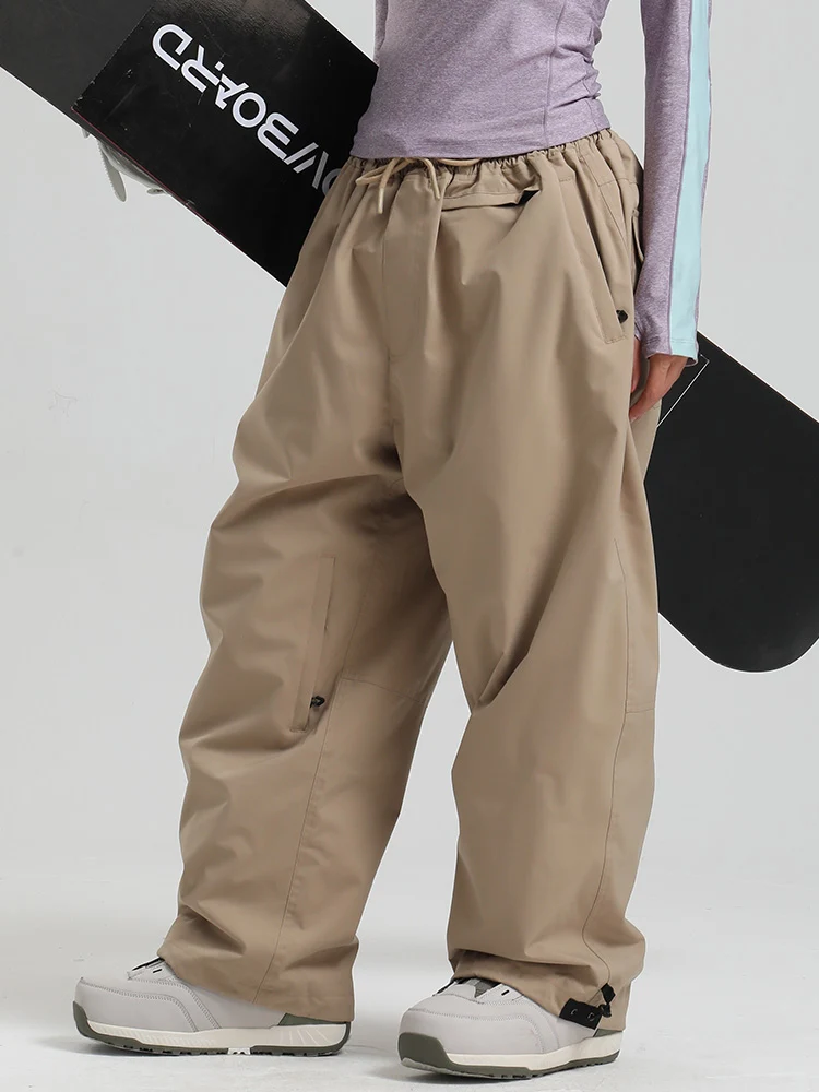 Women's Gsou Snow Mountain Freestyle SnowFlex Street Hybrid Cargo Snow Pants