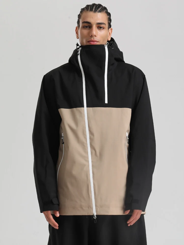 Men's Gsou Snow HyperDrive All-Season Color Block Mountain Cargo Snow Jacket