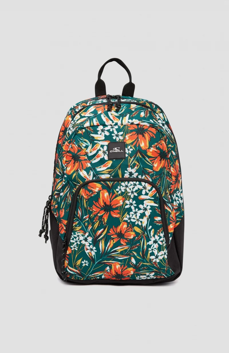 Wedge Small Rugzak | Flower Wall